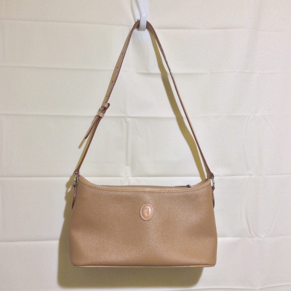 Tan Leather Trussardi Shoulder bag vintage